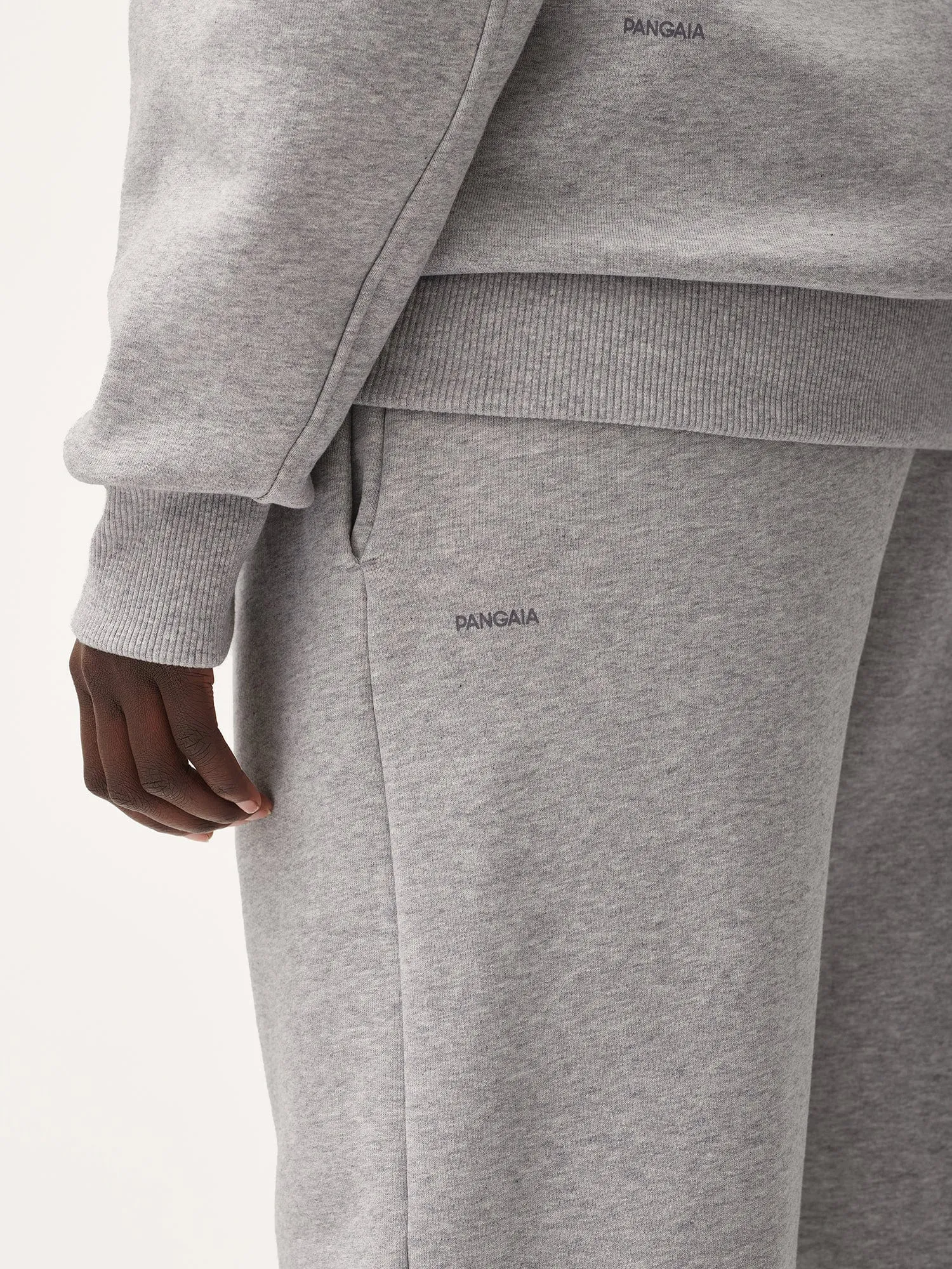 Mens DNA Barrel-Leg Track Pantsgrey marl