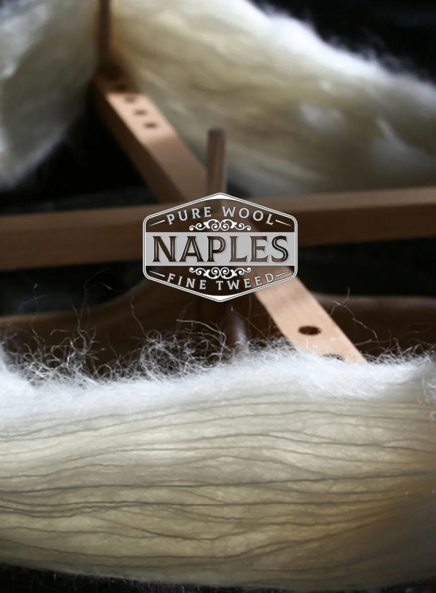Naples Pacific Blue Tweed Jacket