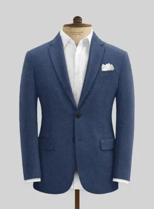 Naples Pacific Blue Tweed Jacket