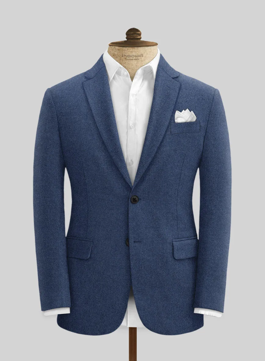 Naples Pacific Blue Tweed Jacket