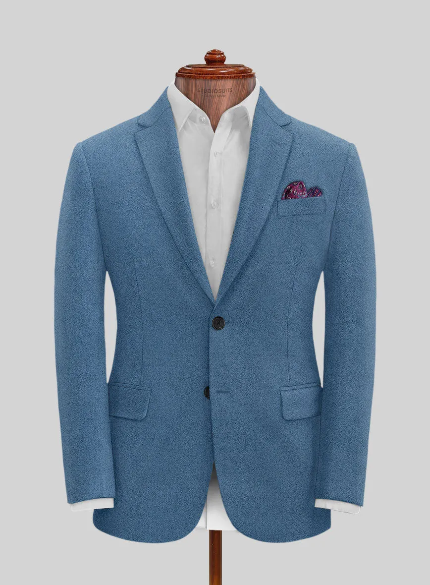 Naples Saga Blue Tweed Jacket
