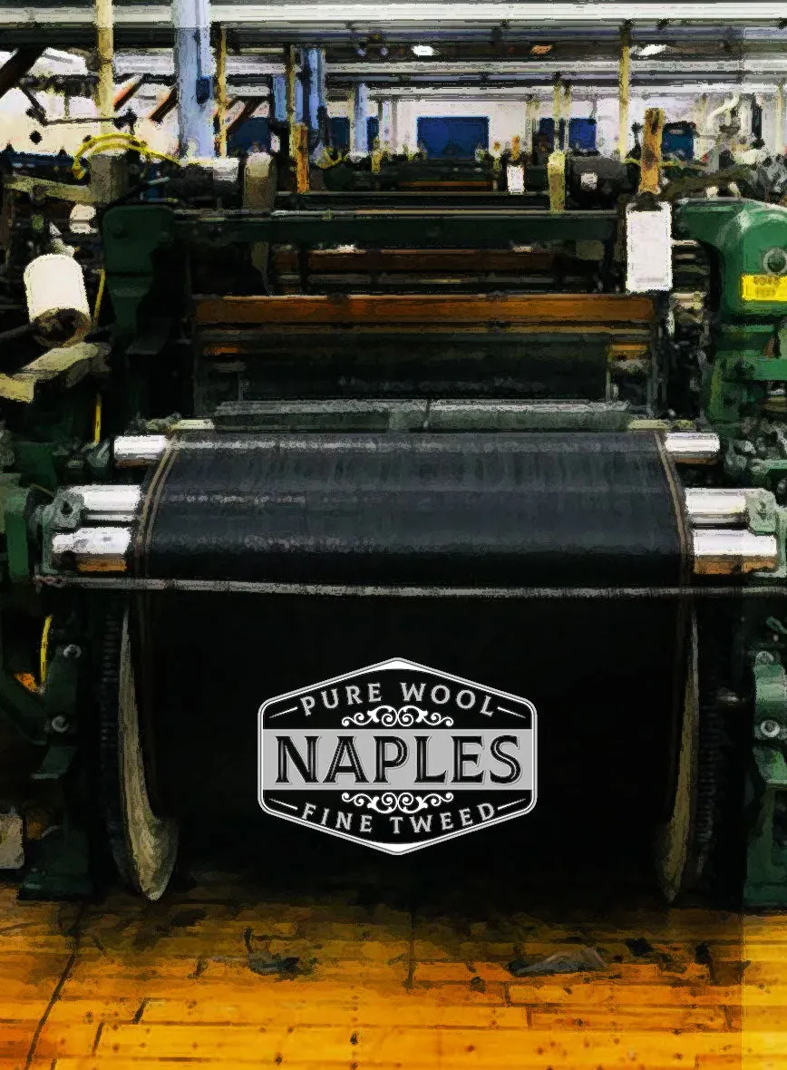 Naples Saga Blue Tweed Jacket