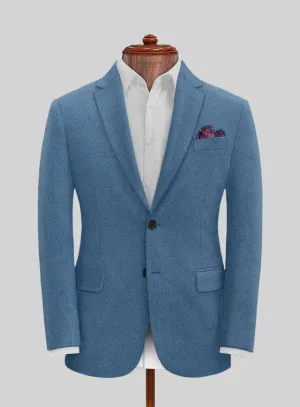 Naples Saga Blue Tweed Jacket
