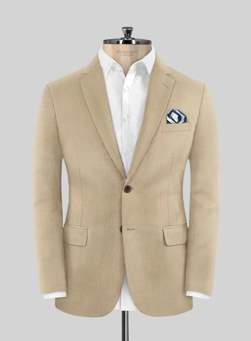 Napolean Biscuit Khaki Wool Jacket