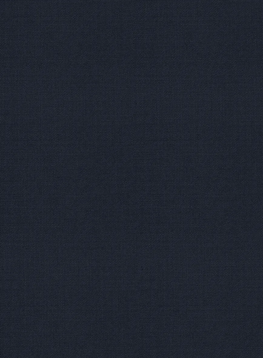 Napolean Dark Blue Wool Ivory Bar Jacket