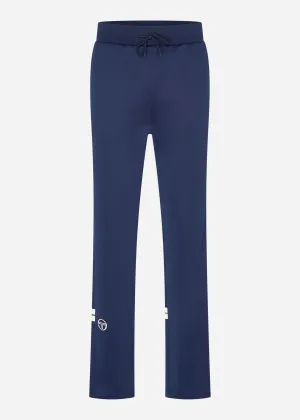 Orion track pants - maritime blue gardenia