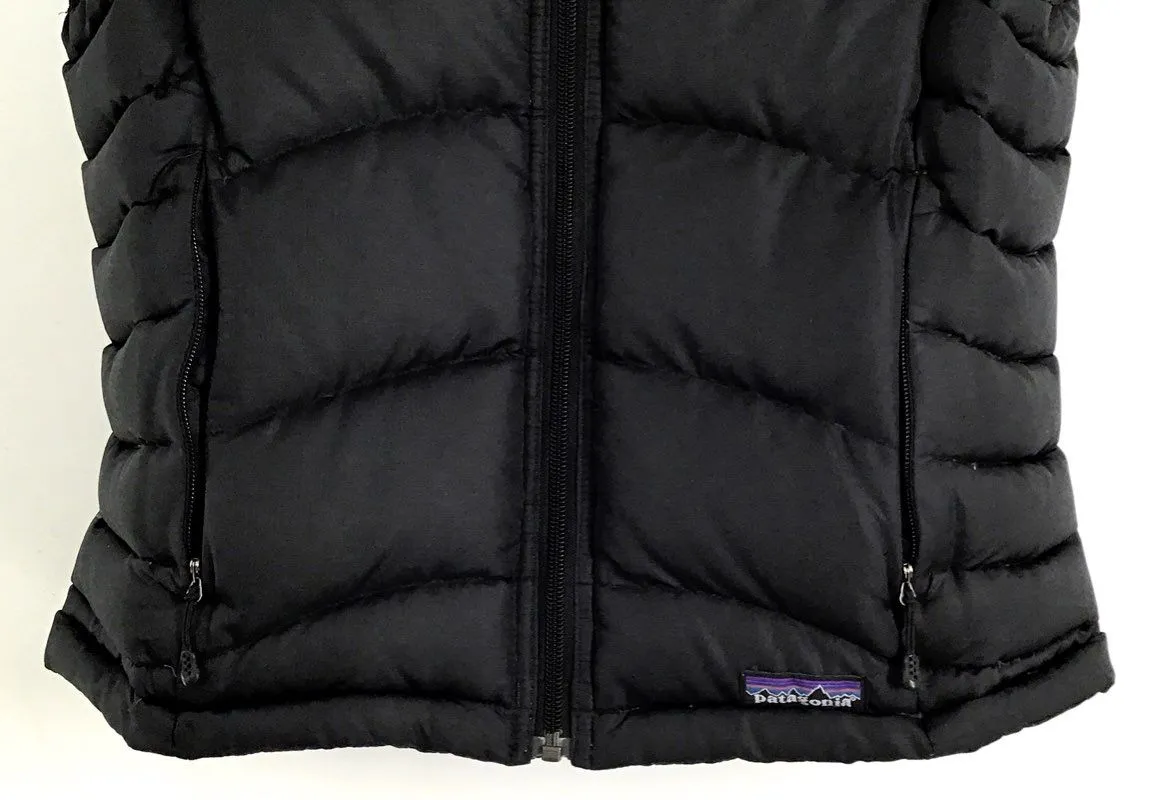 Patagonia Women's Black Puffer Vest - Size Small