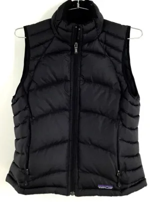 Patagonia Women's Black Puffer Vest - Size Small