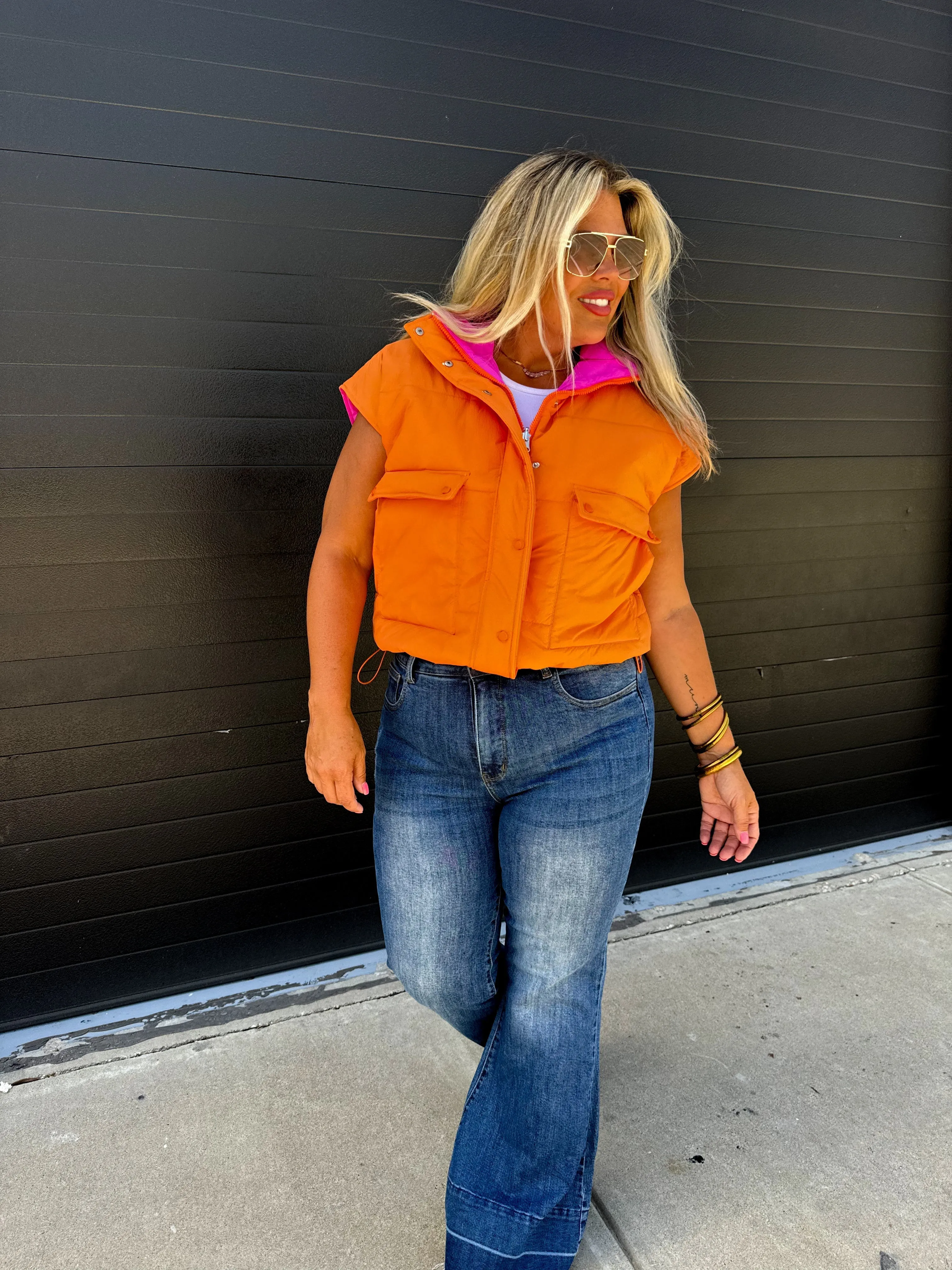PREORDER: Maddox Reversible Puffer Vest in Five Colors