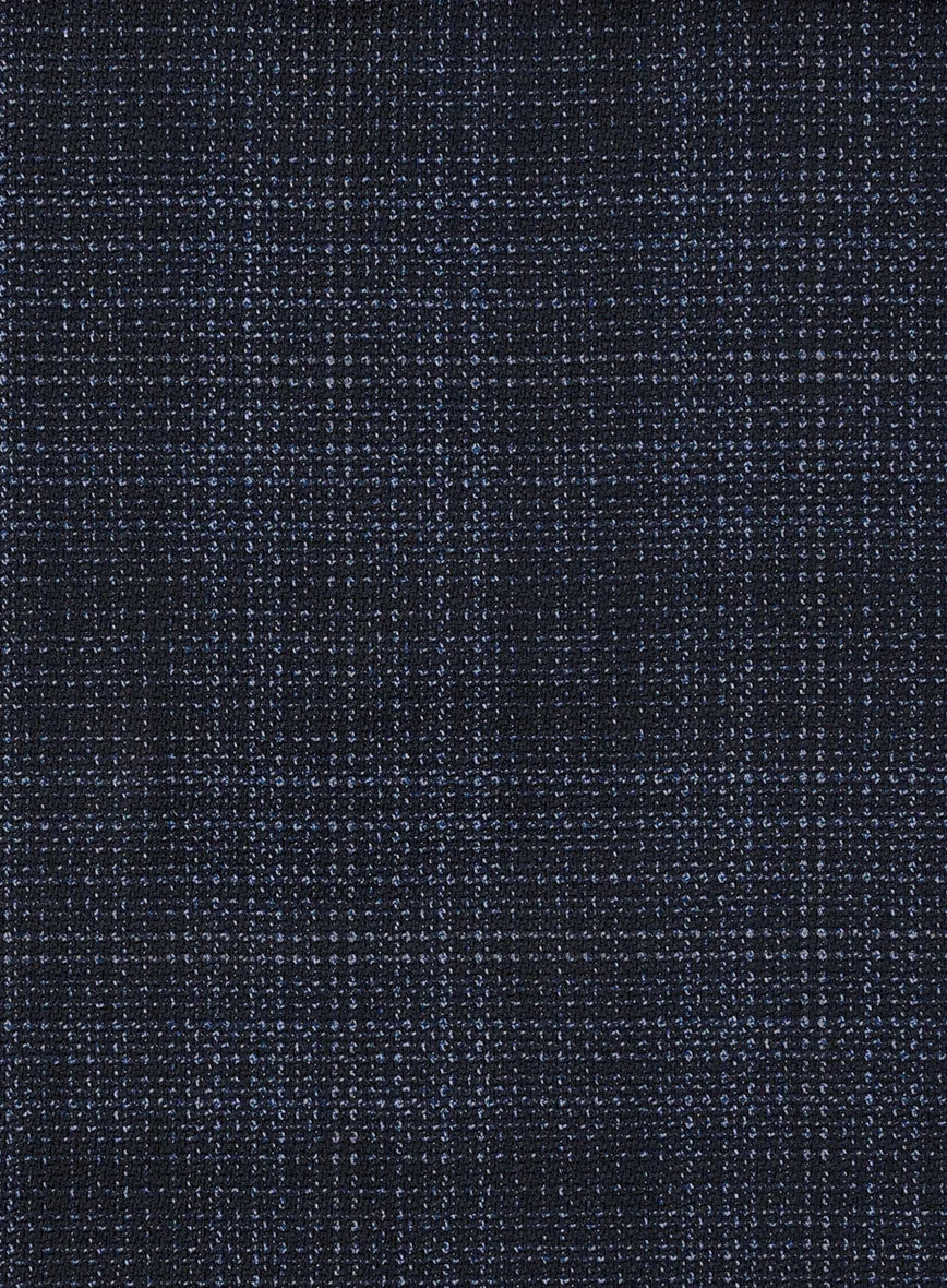 Reda Stibal Blue Checks Wool Jacket