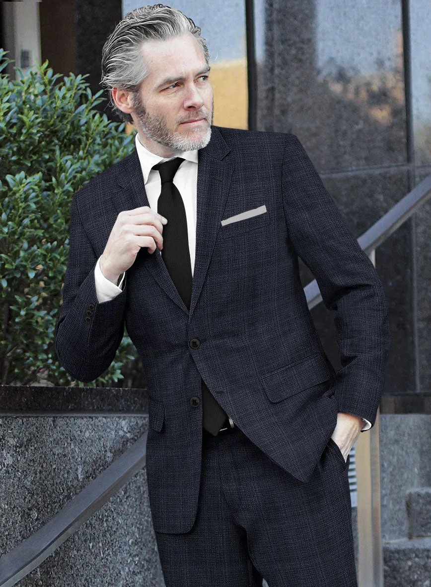 Reda Stibal Blue Checks Wool Jacket
