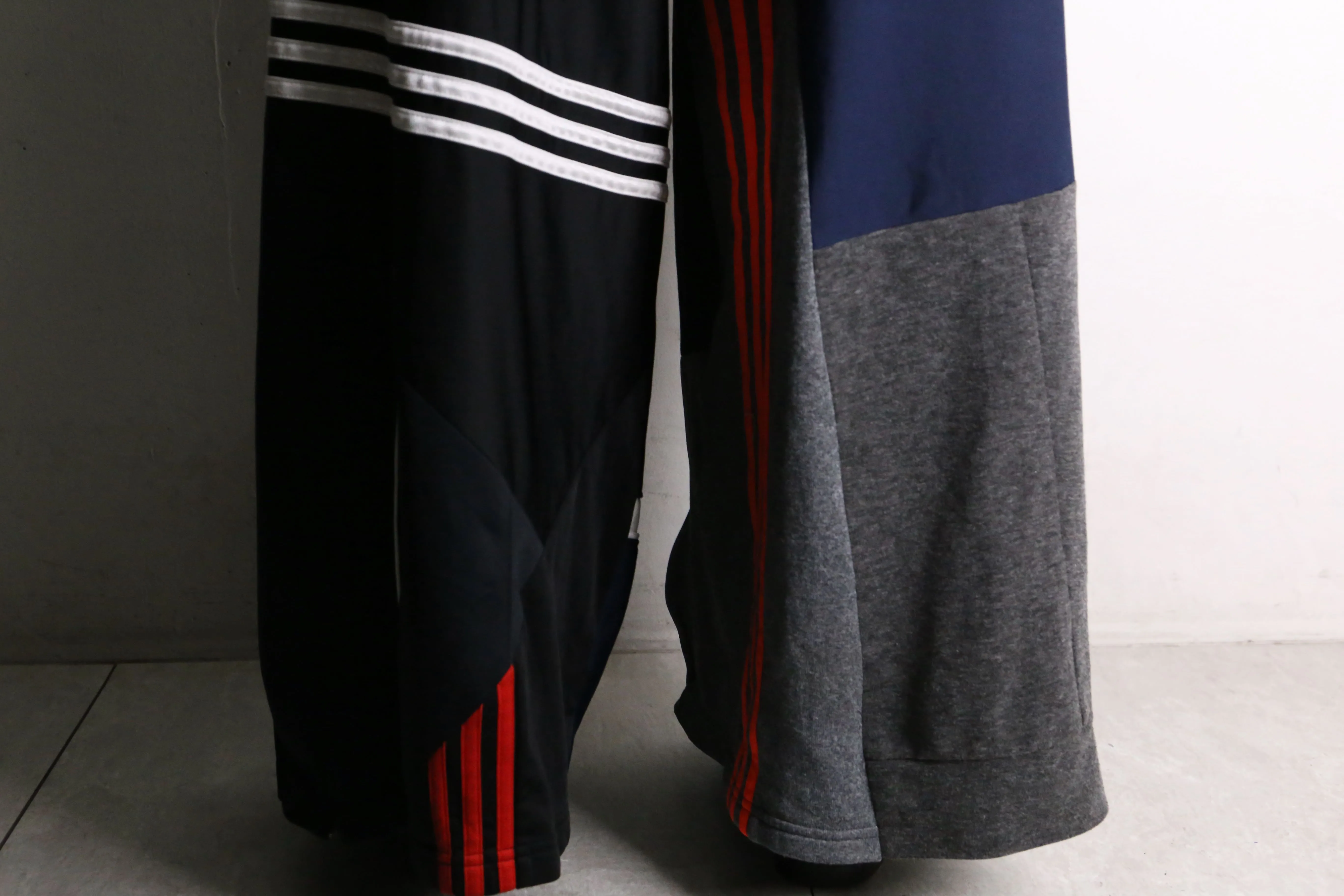 remake "再構築" asymmetry docking track pants