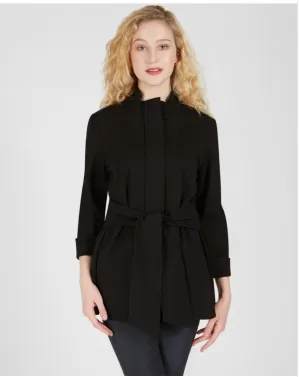 Renuar Tie Front Jacket - Black
