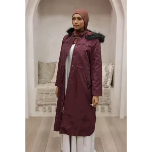 SALE Outerwear Purple Benguen Turkish Winter Jackets