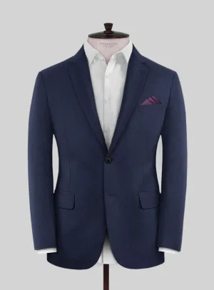 Scabal Tornado Oili Blue Wool Jacket