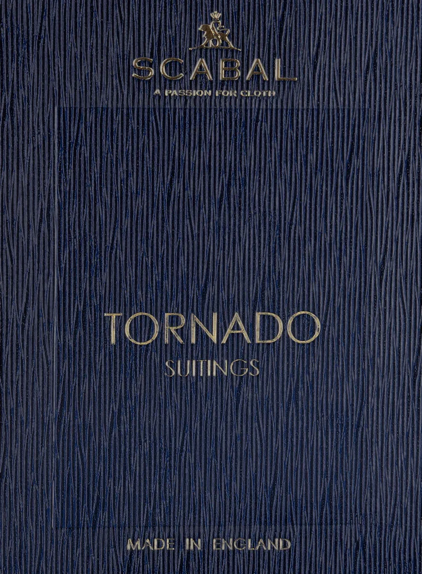 Scabal Tornado Oili Blue Wool Jacket