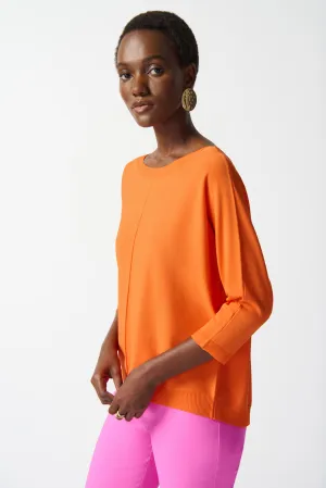 Soft Viscone Yarn Pullover Sweater