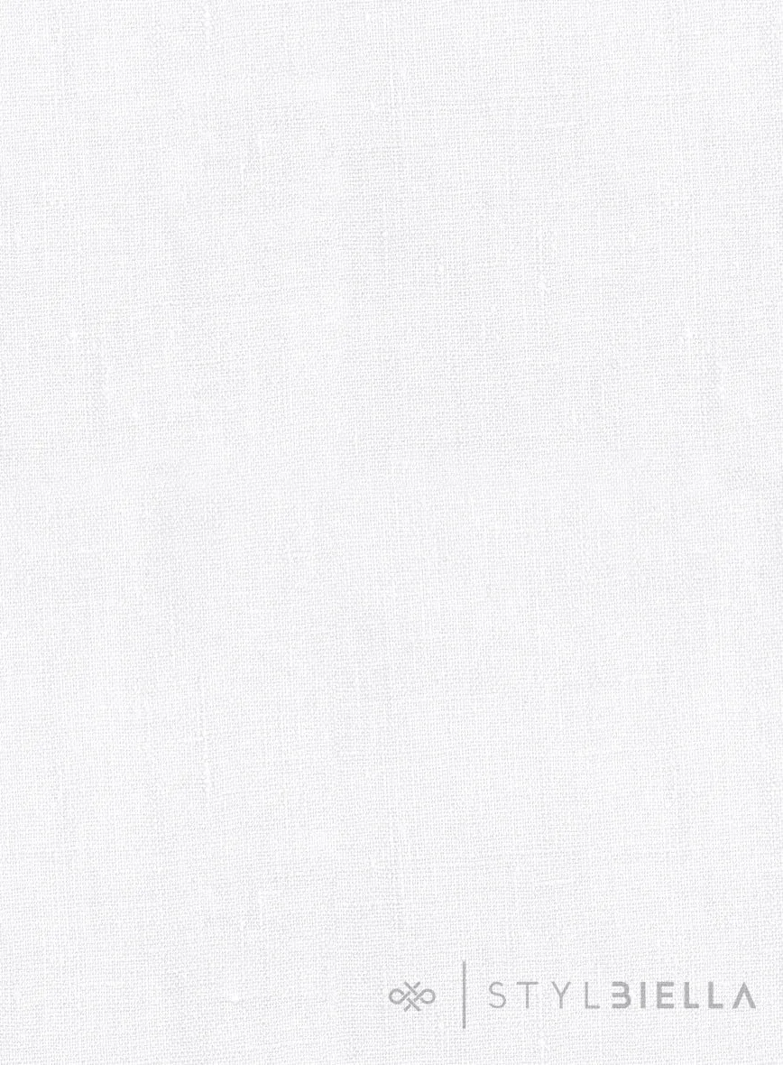 Stylbiella Natural White Linen Jacket