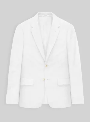 Stylbiella Natural White Linen Jacket