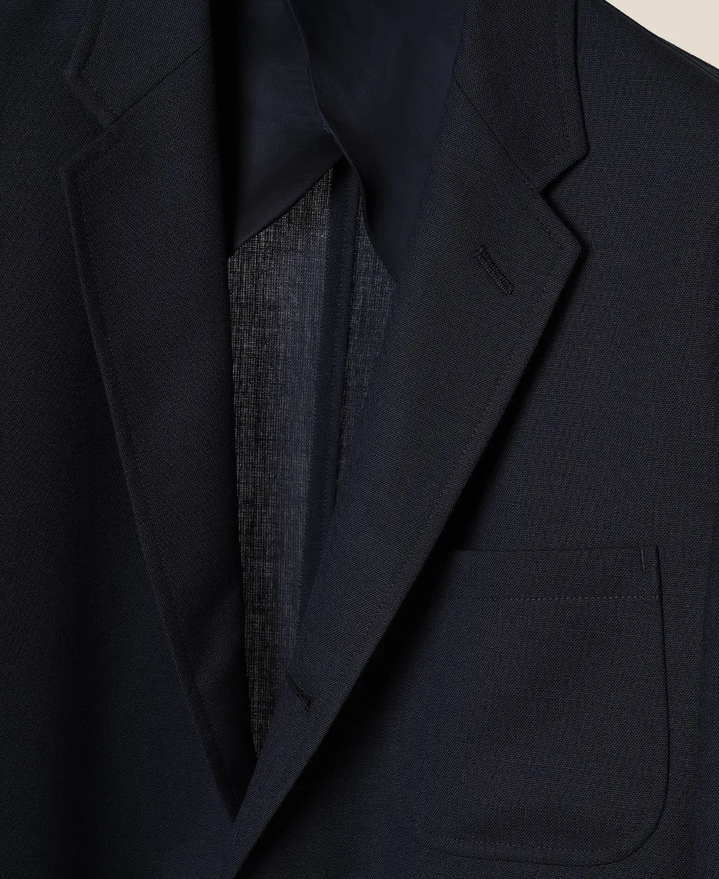 Unstructured IVY NAVY BLAZER